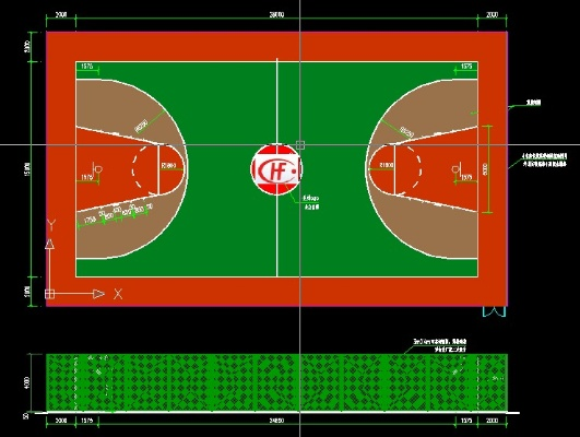 篮球场的构造和规格详解