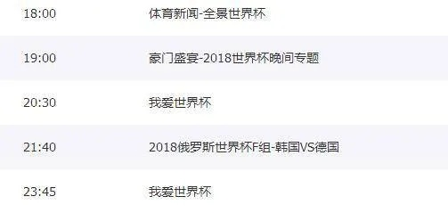 央视直播世界杯 央视直播世界杯开幕时间-第2张图片-www.211178.com_果博福布斯